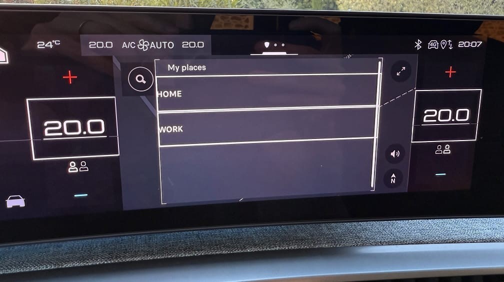 Toggles for the navigation app