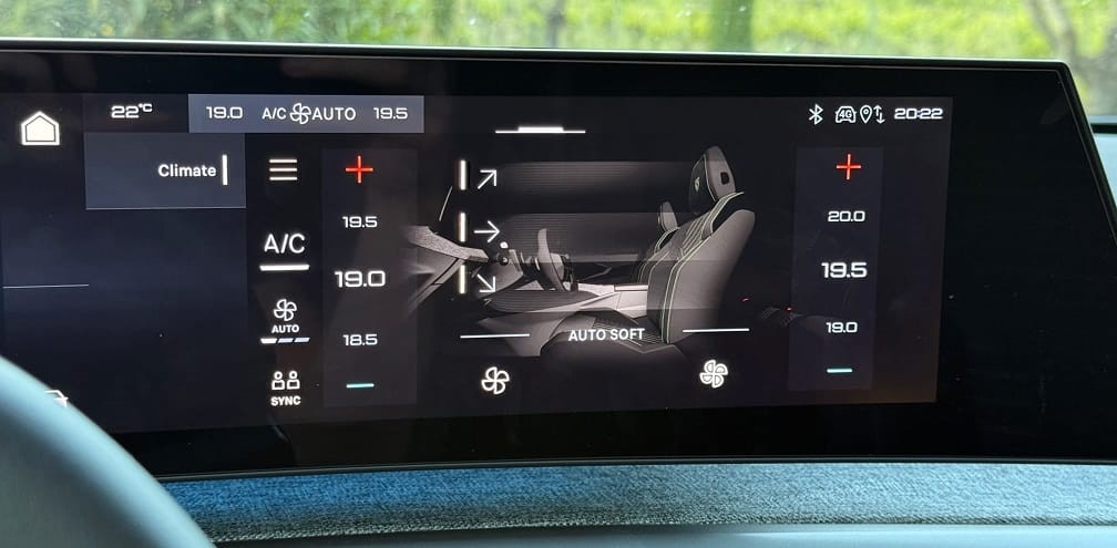 The climate controls are confusing